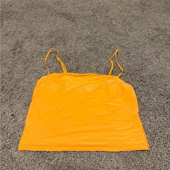 aerie Tops - Aerie smoothie Women's Orange Spaghetti Strap crop top